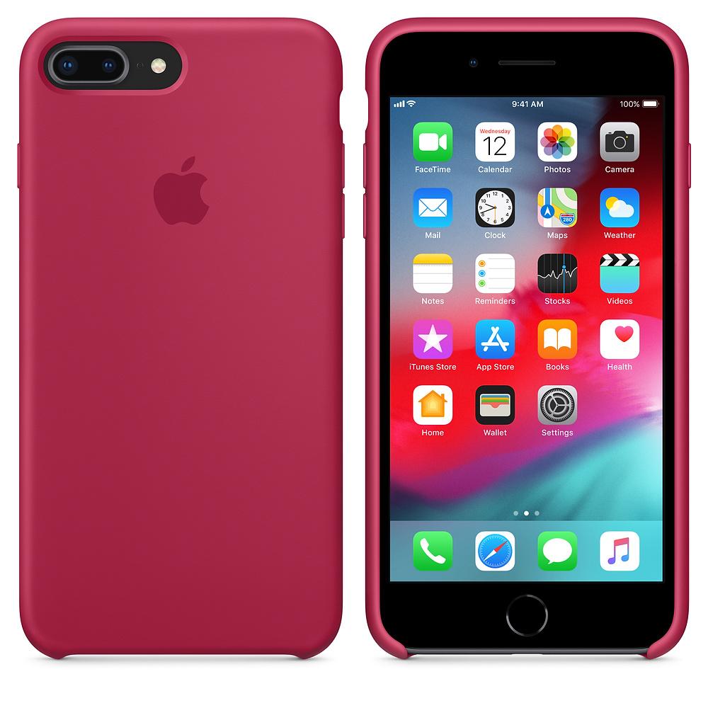 Silicone Case (RED PINK)