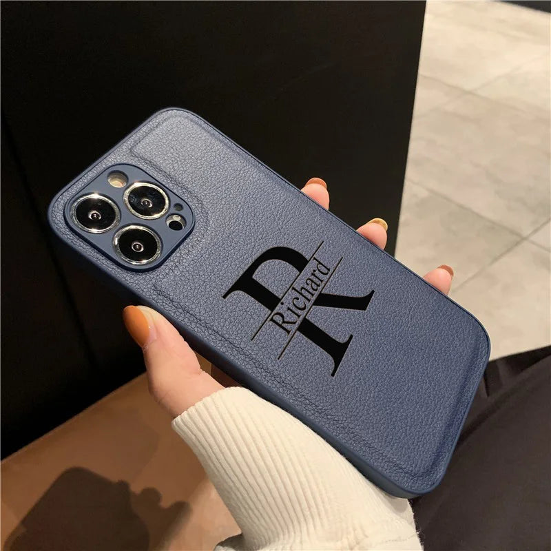 Personalized Leather Phone Case