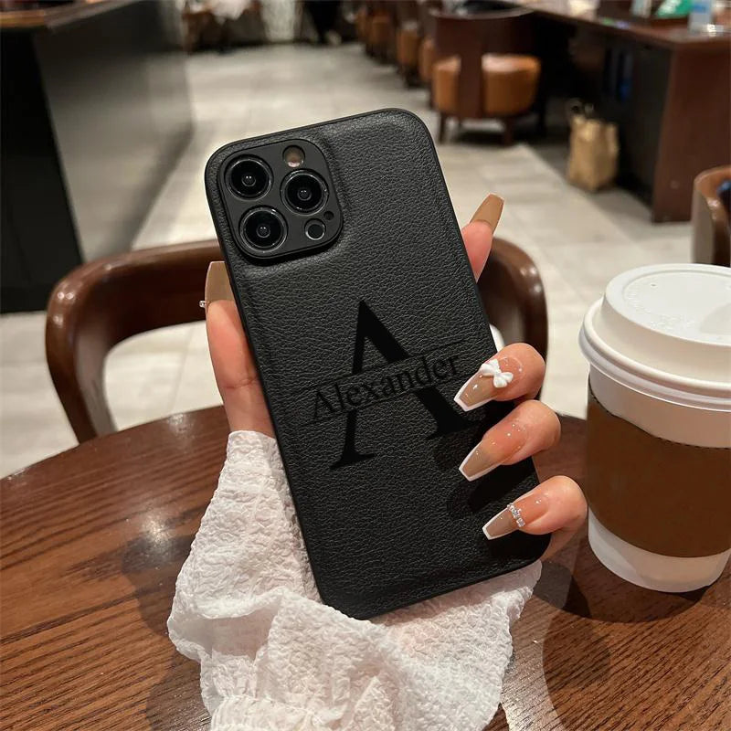 Personalized Leather Phone Case
