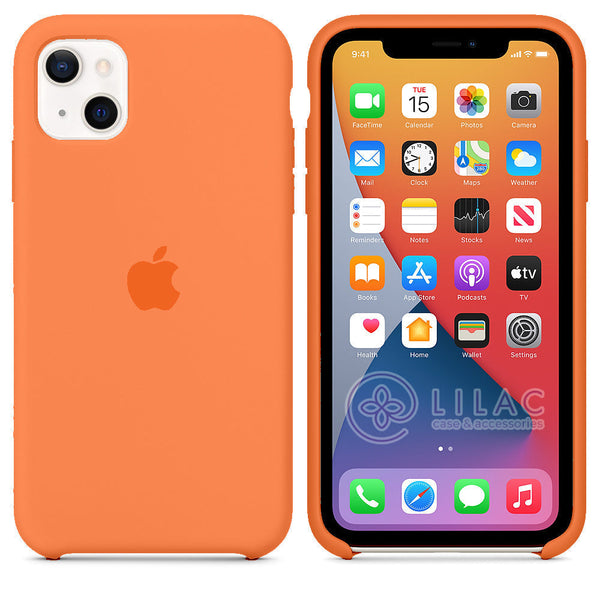 Vibrant Orange Phone Shield