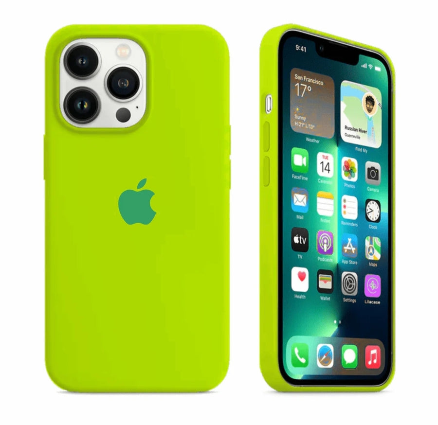 Silicone Case (NEON GREEN)